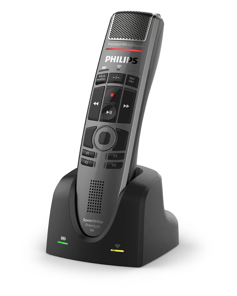Diktiermikrofon von Philips SpeechMike Premium Air SMP4000 Drucktaste