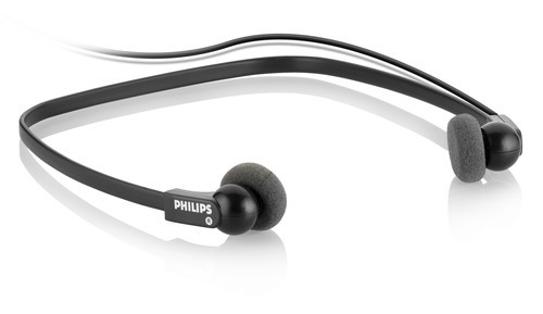 Philips Transkriptions Kopfhörer LFH 234/22 Duplex-Kopfhörer, mit Pegelbegrenzung
